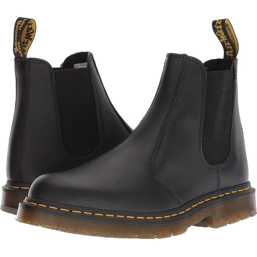 Dr.‎ Martens 2976 YS Chelsea Boots Black Smooth Leather NIB Men's 11 EU45